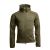 Powerfleece Hood Herre Olivenfarget