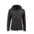 Pilefleece Hood Svart Dame